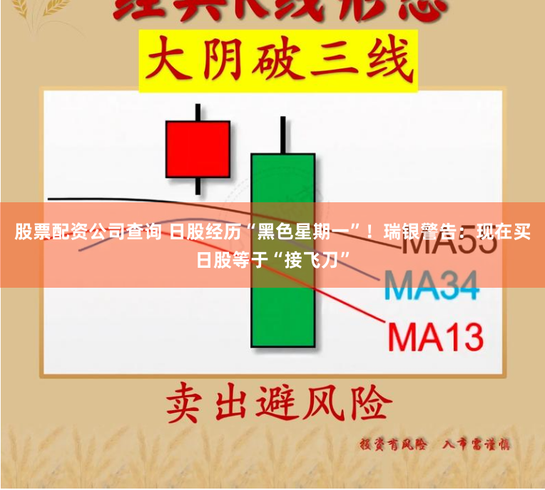 股票配资公司查询 日股经历“黑色星期一”！瑞银警告：现在买日股等于“接飞刀”
