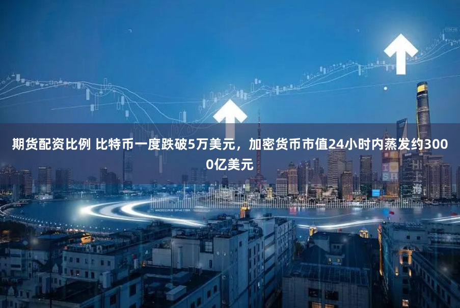 期货配资比例 比特币一度跌破5万美元，加密货币市值24小时内蒸发约3000亿美元